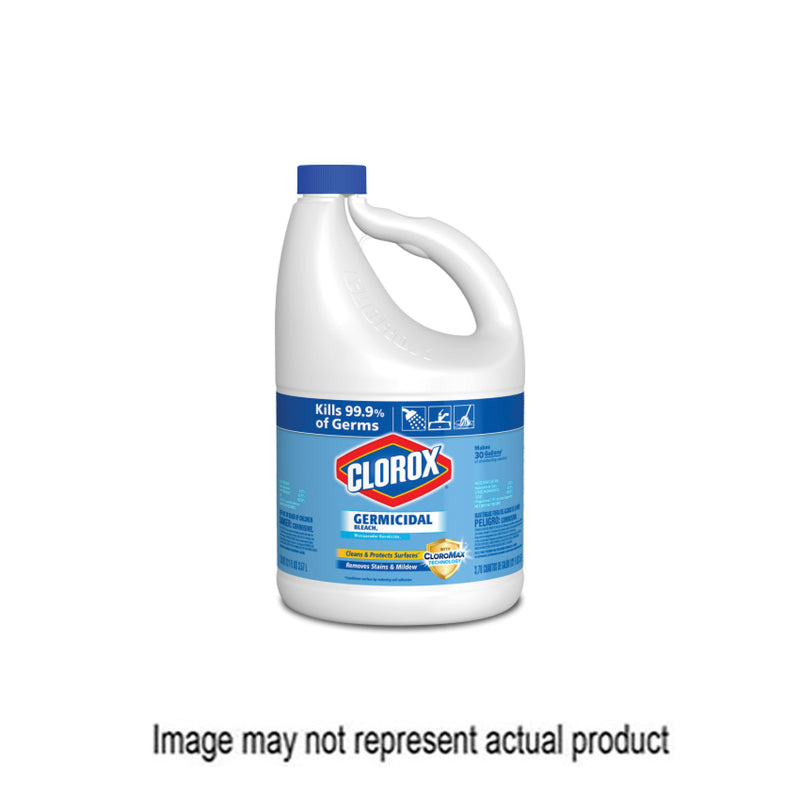 Clorox Germicidal Bleach 81 oz Liquid Bleach Pale Yellow