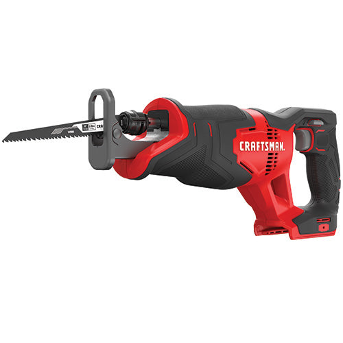 CRAFTSMAN Reciprocating Saw Tool Only 20 V 6 in L Blade 1 in L Stroke 3000 spm