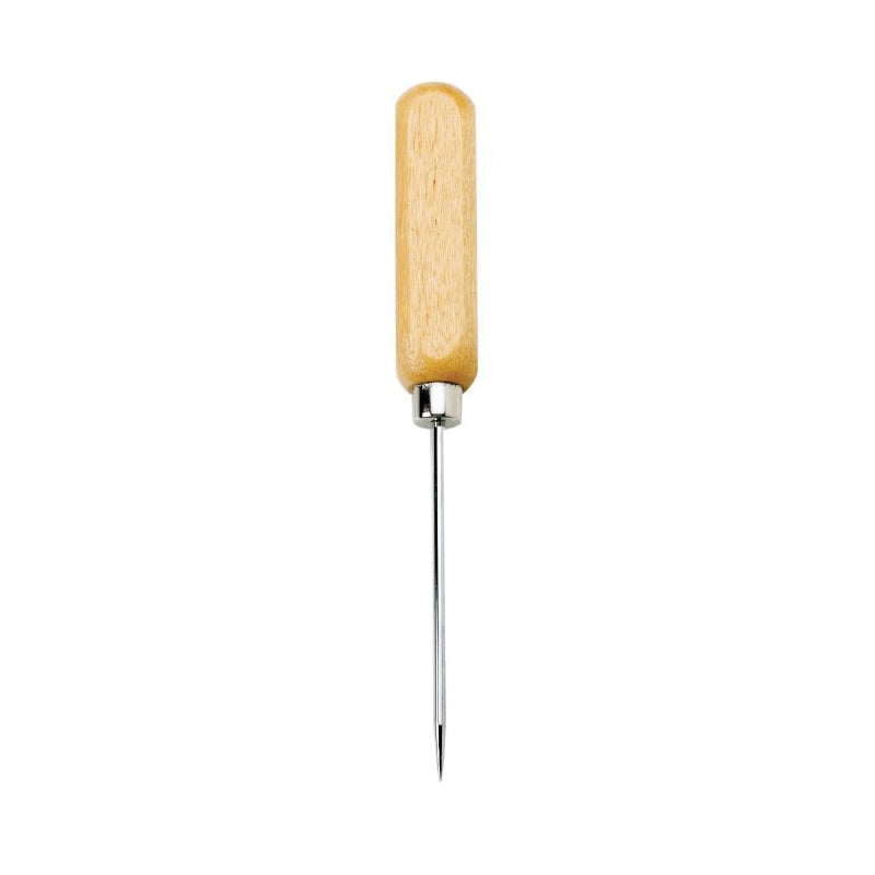 HIC Ice Pick 7-3/4 in OAL Steel Blade Wood Handle