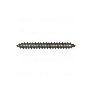 MIDWEST FASTENER Dowel Screw 5/16 in Thread 2-1/2 in L Coarse Thread Steel Zinc