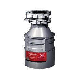 ACE Garbage Disposal 26 oz Grinding Chamber 1/3 hp Motor Steel Gray