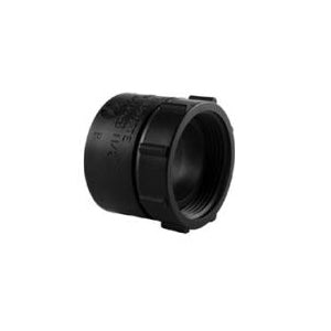 Charlotte Pipe Swivel Tray Plug Adapter 1-1/2 in Hub 1-1/2 in FPT Black
