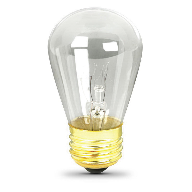 Feit Electric Incandescent Bulb 11 W S14 Lamp E26 Medium Lamp Base 40 Lumens 2700 K Color Temp