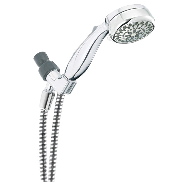 DELTA Hand Shower 1/2 in Connection 1.75 gpm 7-Spray Function Chrome 60 in L Hose