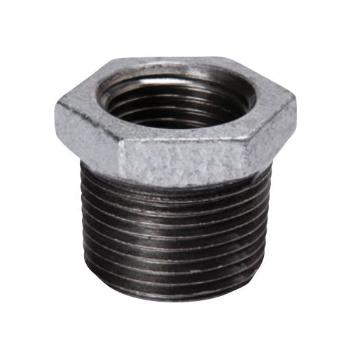 Southland Galvanized Hex Bushing 1-1/2 x 1 in MIP x FIP Malleable Iron 150 psi Pressure