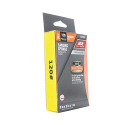 ACE Sanding Sponge 5 in L 3 in W 120 Grit Fine