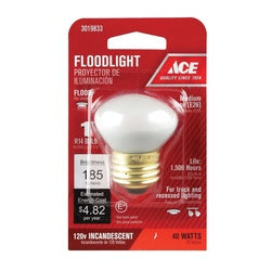 ACE Incandescent Bulb 40 W R14 Lamp Soft White Light 1500 hr Average Life