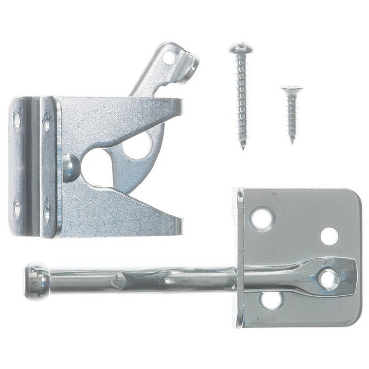 ACE Gate Latch 1.89 in L 5 in W 4 in L Bolt Zinc Metallic