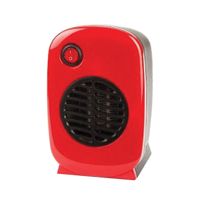 Soleil Heaters Personal Ceramic Heater 200 W Red