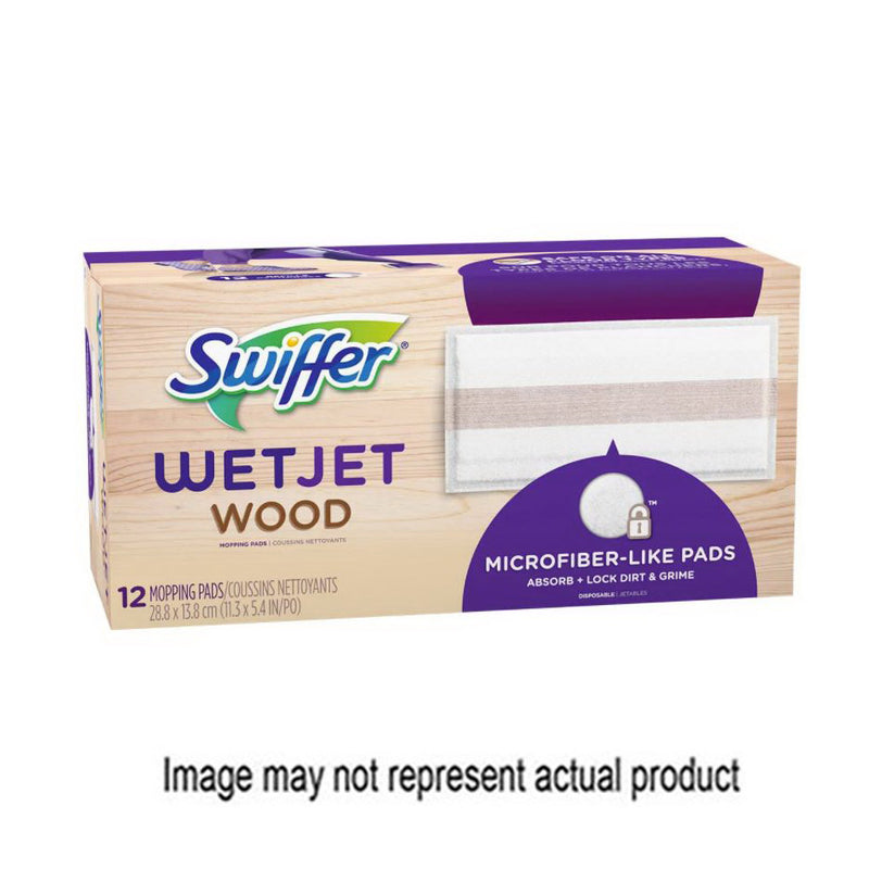 Swiffer WetJet Wood Mopping Pad Refill Microfiber
