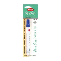 Krylon Short Cuts Paint Pen Chisel Tip Ocean Blue