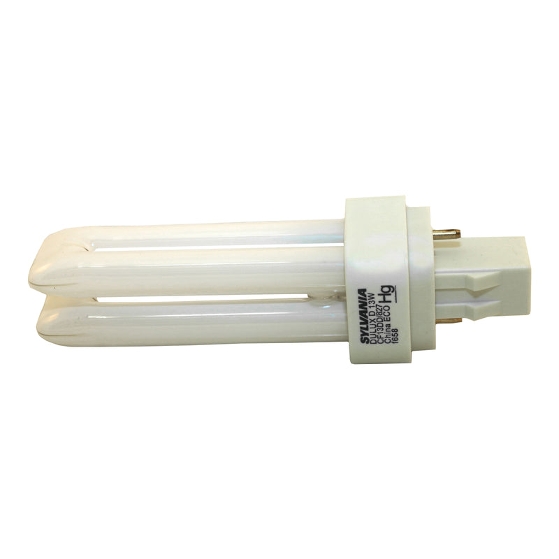 Sylvania Compact Fluorescent Bulb 13 W T4 Lamp GX23 Lamp Base 671 Lumens 2700 K Color Temp