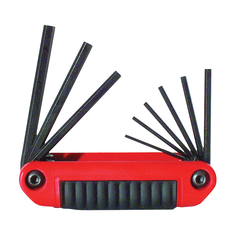 Eklind Hex Key Set 9-Piece Steel Black
