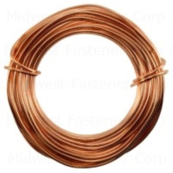 MIDWEST FASTENER Wire 18 ga Wire 25 ft L Copper Conductor