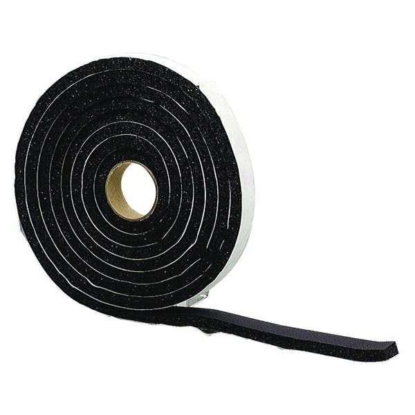 M-D Premium Weatherstrip Tape 3/4 in W 10 ft L Rubber Black