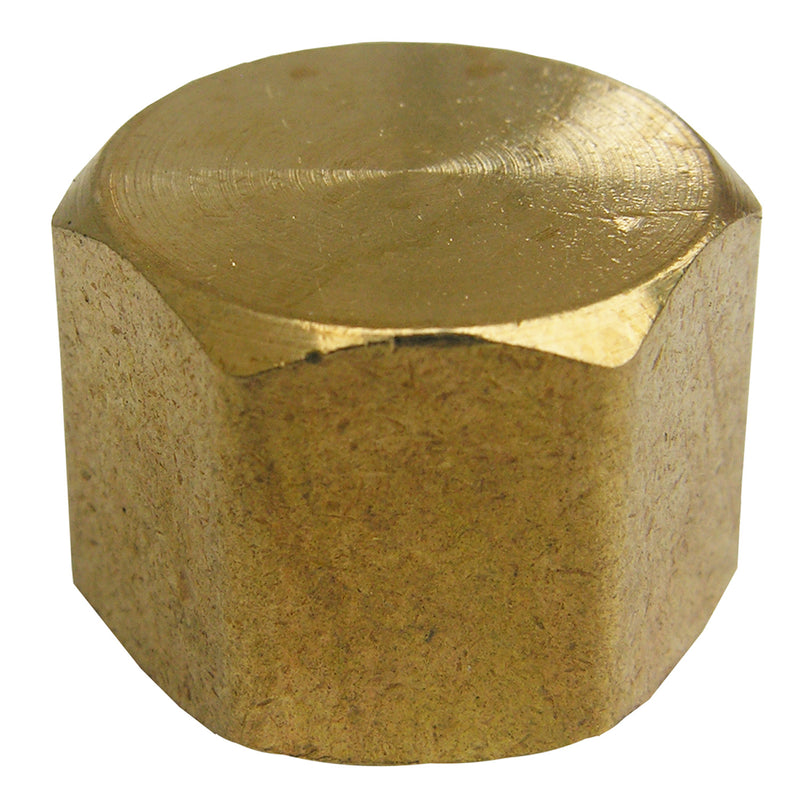 cd 3/8 brass cap