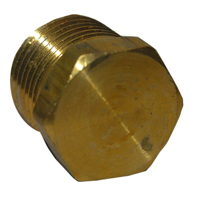 cd 3/8 brass hex plug