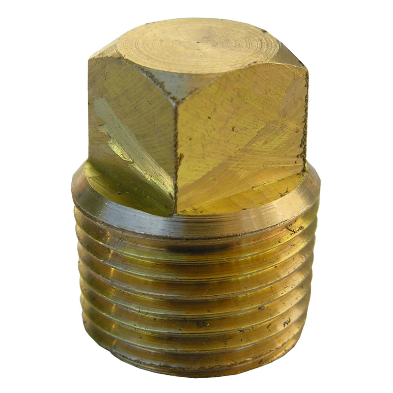 cd 3/8 brass square plug