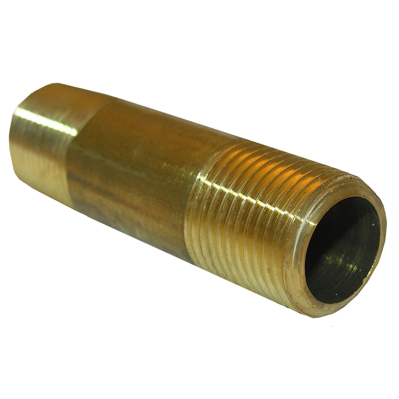 3/8 x short brass nipple