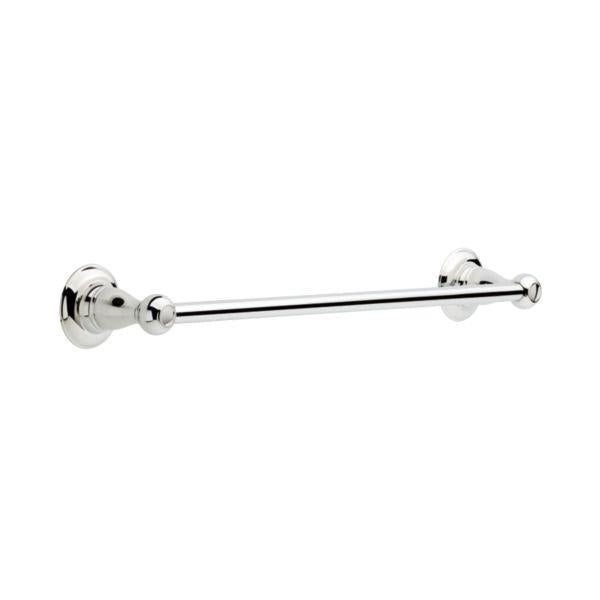DELTA Porter Towel Bar 18 in L Rod Zinc Polished Chrome