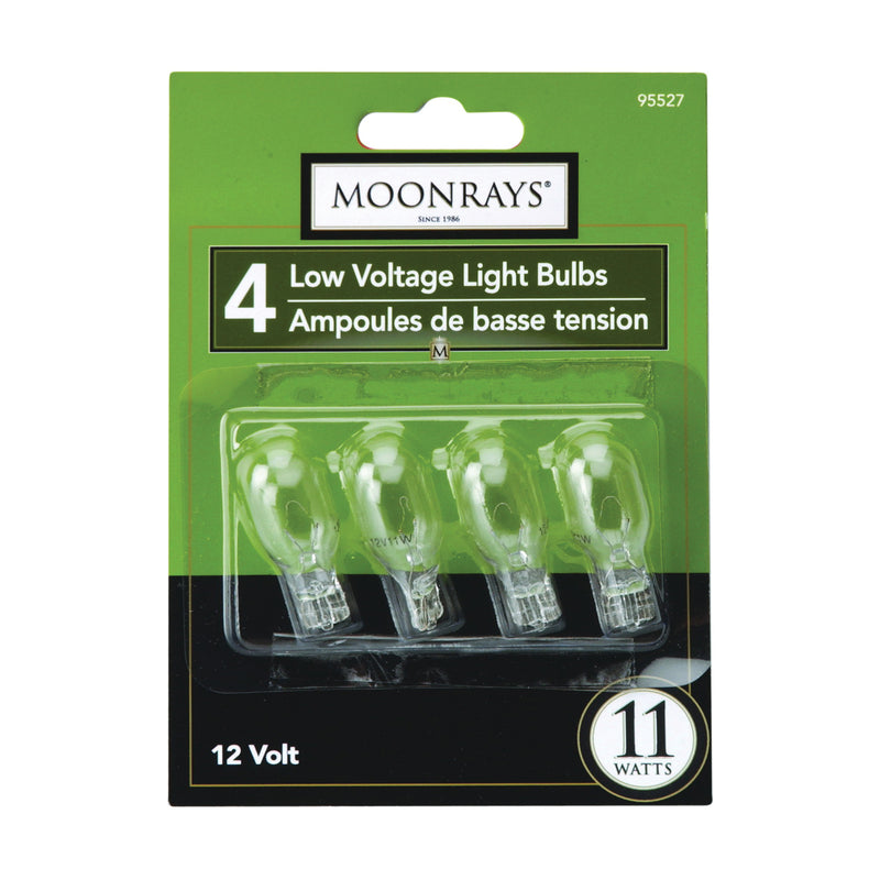 Moonrays Light Bulb 11 W T5 Lamp Wedge Lamp Base 300 hr Average Life