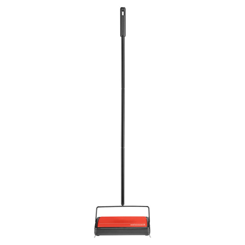 BISSELL Refresh Carpet and Floor Manual Sweeper 9-1/2 in W Cleaning Path Orange