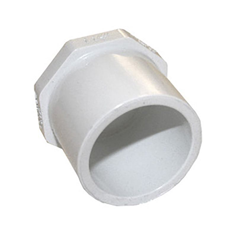 3/4 pvc plug spigot sch40