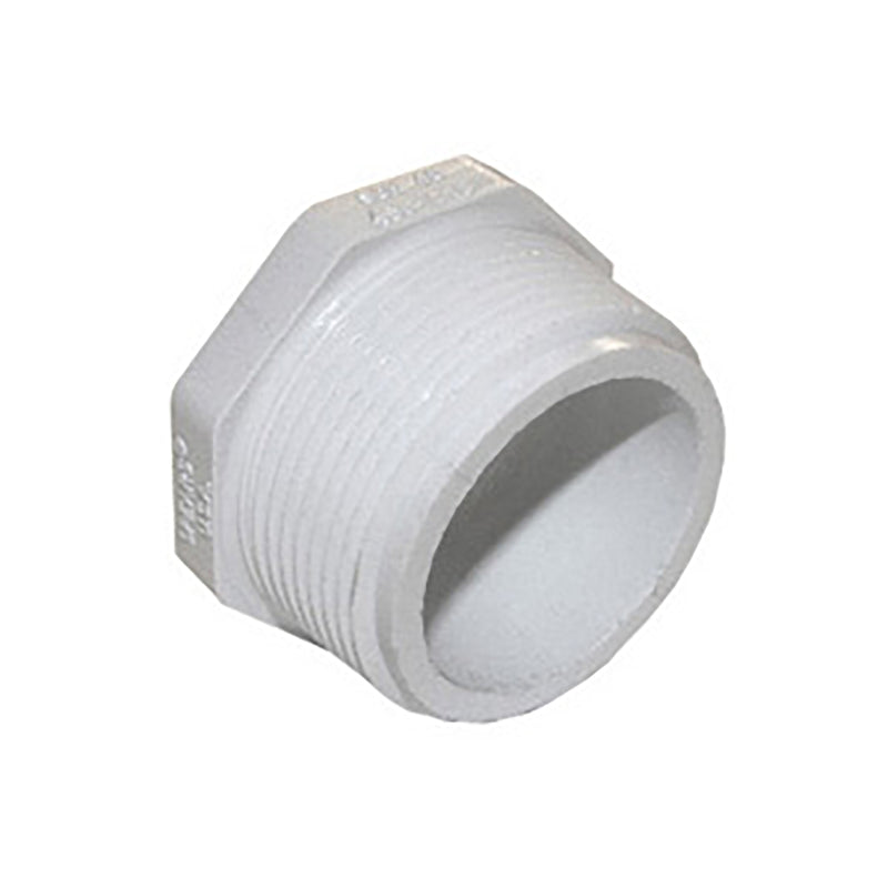 1/2 pvc plug mpt sch40