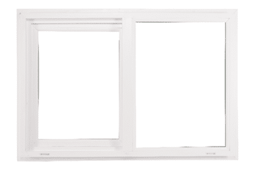 2020 horizontal sliding window 24x24 OBS vinyl dual pane