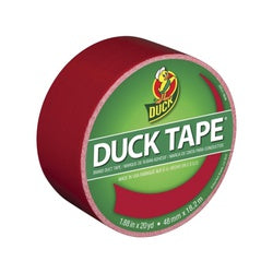 Duck Duct Tape 20 yd L 1.88 in W Vinyl Backing Red