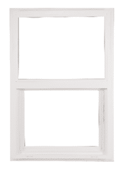 2040 vertical sliding window 24x48 vinyl dual pane white
