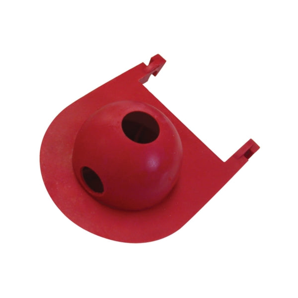 Korky Toilet Flapper Specifications: 3-1/4 in Rubber Red