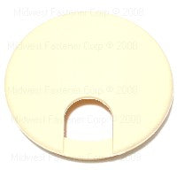 MIDWEST FASTENER Grommet 2-1/2 in Dia Cable Nylon Almond