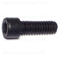 MIDWEST FASTENER Cap Screw 1/4-20 Thread 3/4 in L Coarse Thread Hex Socket Drive Steel Black Oxide