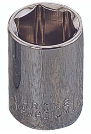 Vulcan Drive Socket SAE Measuring 3/8 in Drive 6 Point 13/16 in Socket Chrome Vanadium Steel