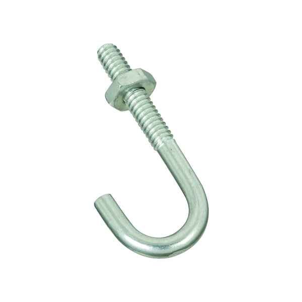 National Hardware 2195BC Series 232868 J-Bolt 3/16 in Thread 0.96 in L Thread 1-7/8 in L 40 lb Working Load Steel