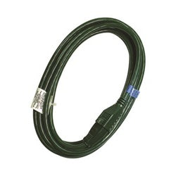 ACE Extension Cord 16/3 AWG Cable 15 ft L 13 A 125 V Green