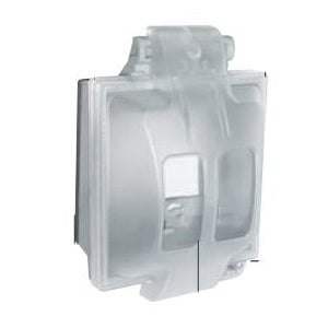 SIGMA While-In-Use Receptacle Cover 5.52 in L 5.05 in W Rectangular 2-Gang Plastic Clear