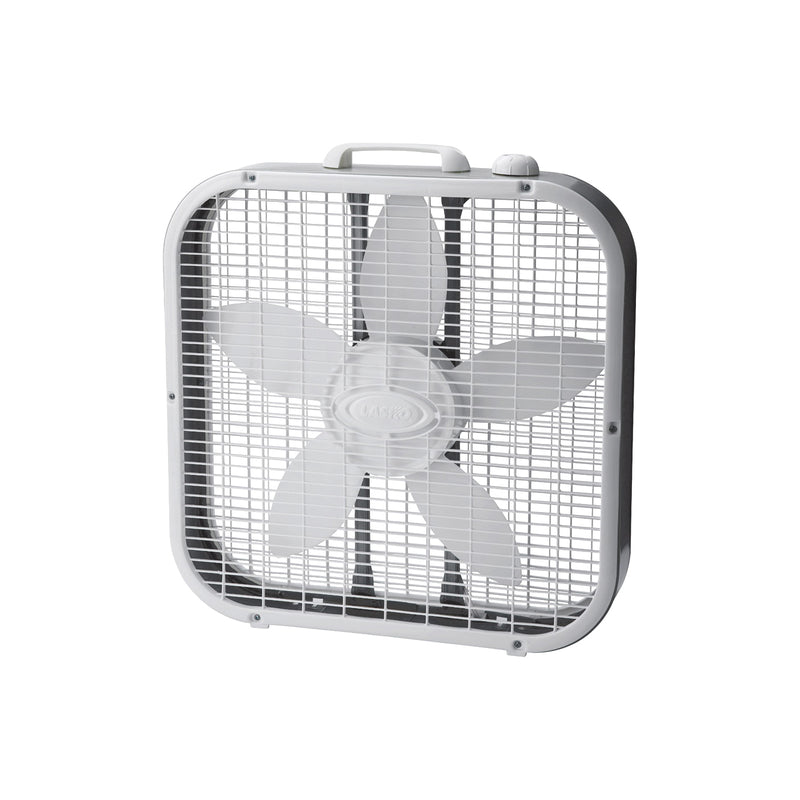 Lasko Box Fan 3-Speed 1710 cfm Air White