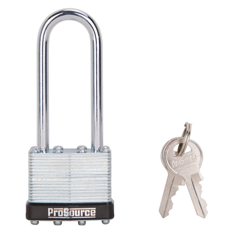 ProSource Padlock 2-1/2 in H Shackle Steel