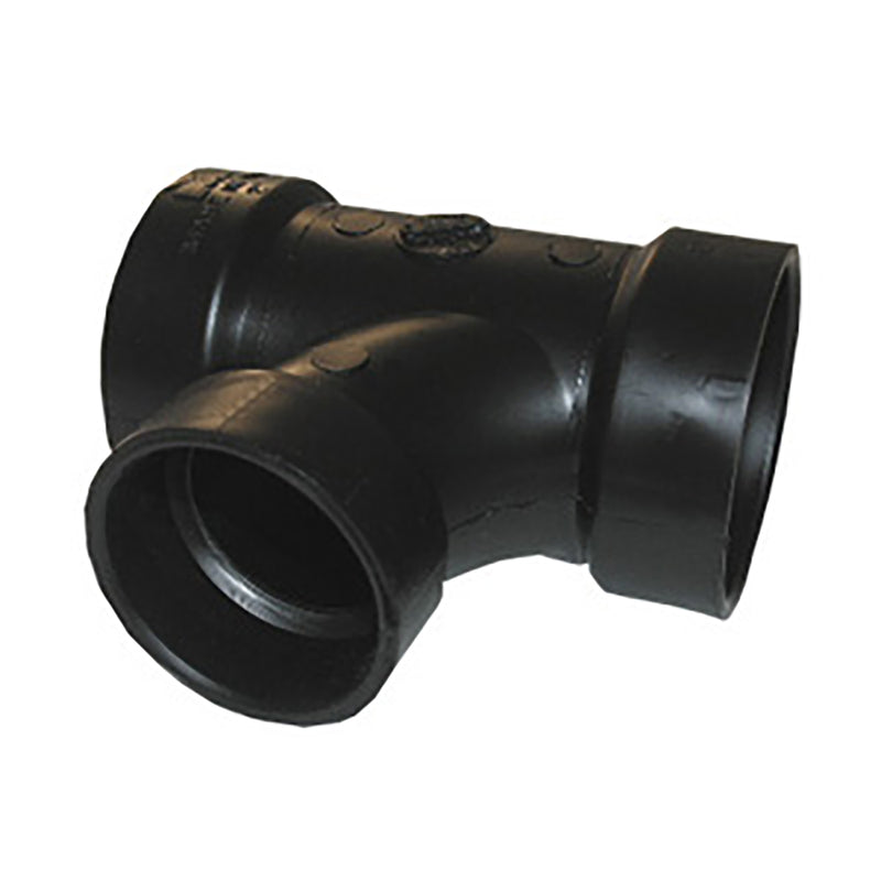 2x2x1 1/2 abs sanitary tee