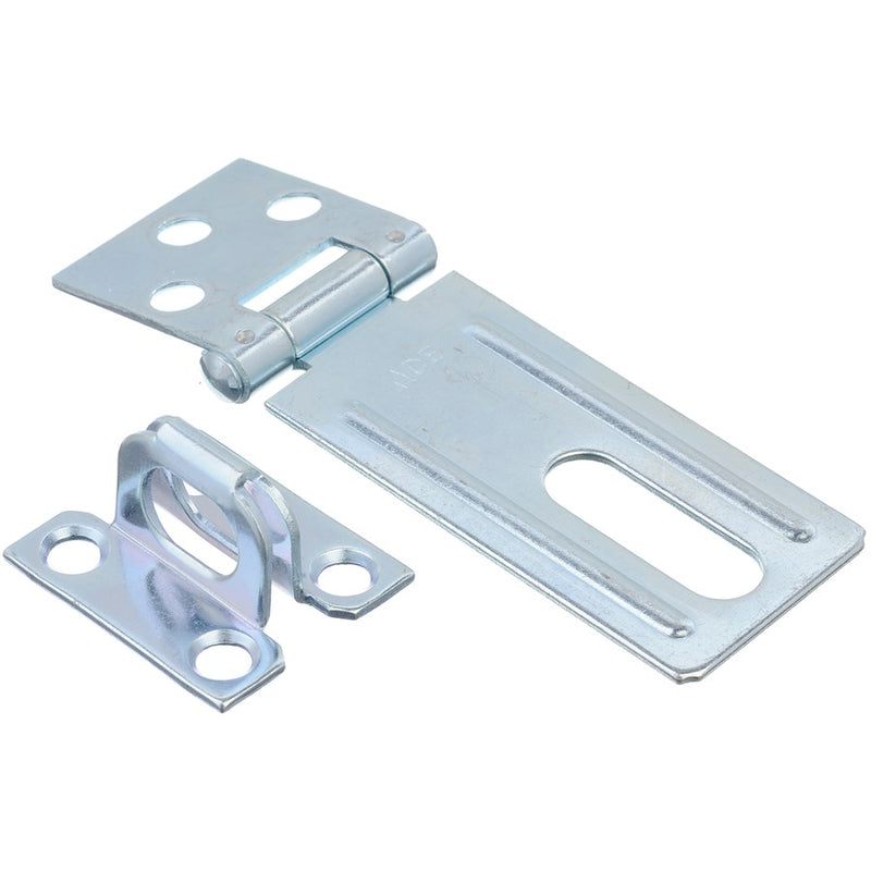 ACE Fixed Safety Hasp 3-1/4 in L Zinc