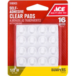 ACE 9967/ACE Protective Pad Vinyl Clear 1/2 in W Round