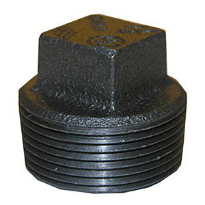 LASCO Pipe Plug 1/2 in MPT Square Head Metal