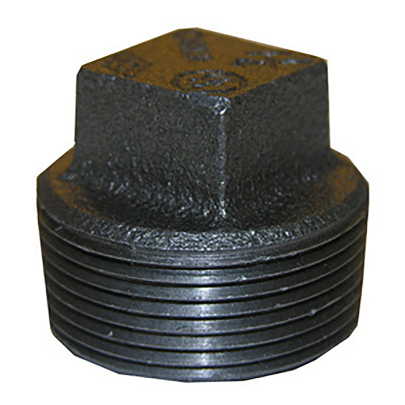 1/2 black square head plug