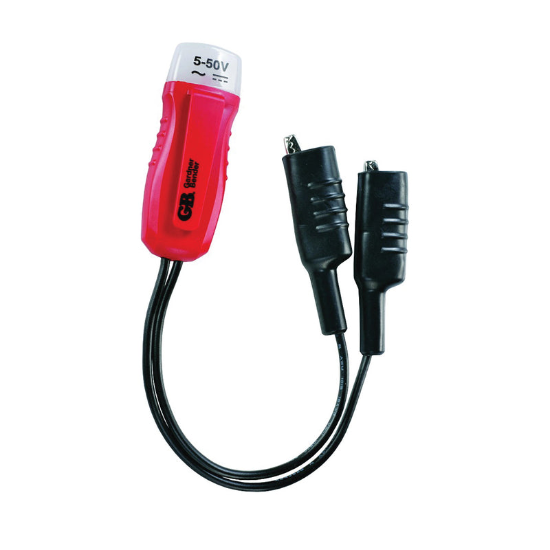 GB Twin Probe Circuit Tester 5 to 50 V Functions: Voltage Red