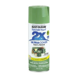 RUST OLEUM PAINTER'S Touch Gloss Spray Paint Gloss Sage Green 12 oz Aerosol Can