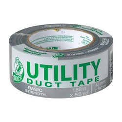 Duck Duct Tape 55 yd L 1.88 in W Silver