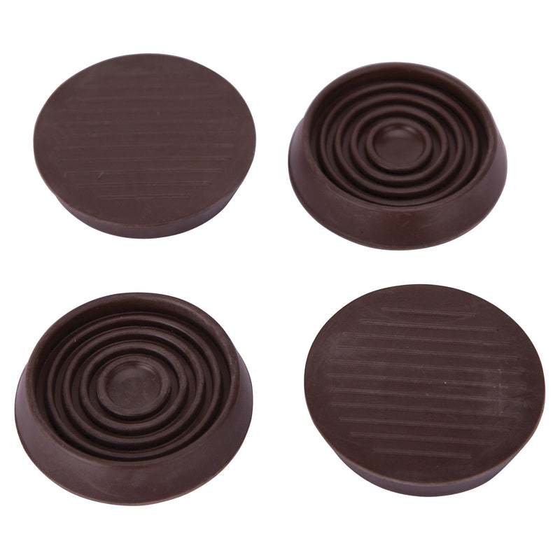 ProSource Caster Furniture Glide Rubber Brown