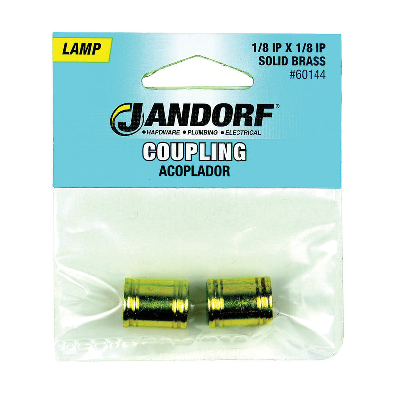 Jandorf Lamp Coupling Brass